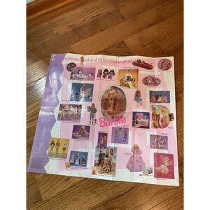 1994 Mattel Barbie Doll Vintage Print Ad/Poster 90s Toys Art Décor Barbiecore